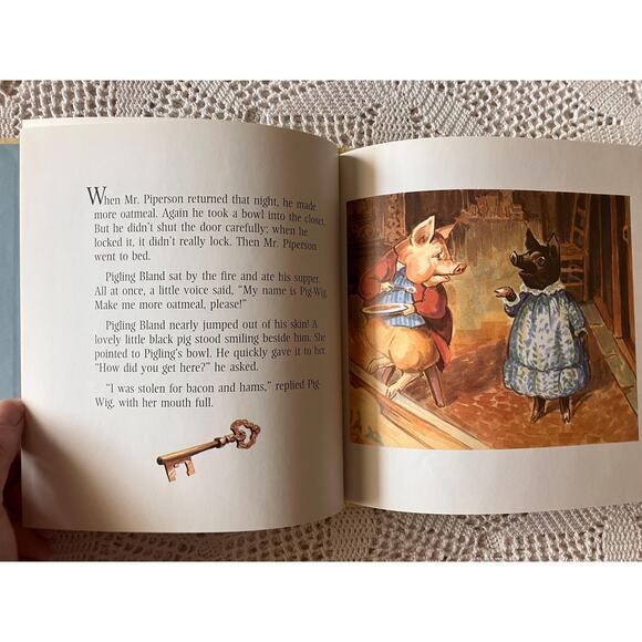 1992 The Classic Tale of Pigling Bland by Beatrix Potter - Picture 4 of 5